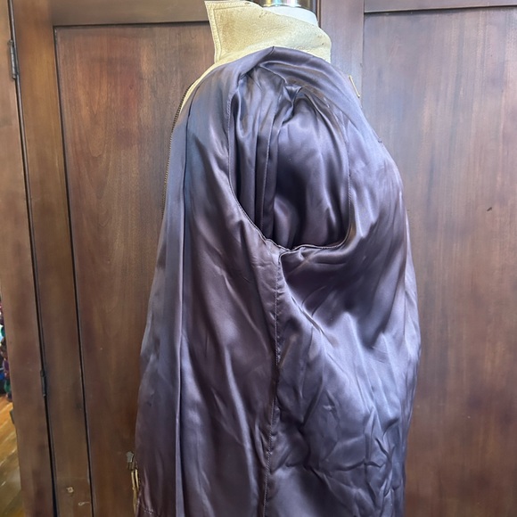 40s 50s Natural Tanned Deerskin Fringe Jacket S - Picture 12 of 14